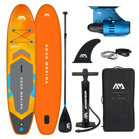 Deska SUP 366cm Go Turbo z silnikiem elektrycznym Bluedrive S Aqua Marina
