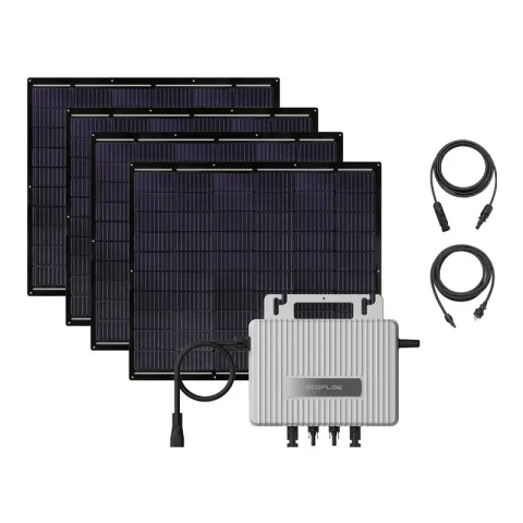 Zestaw mikroinwerter Stream Easy Flex 800W EcoFlow - fotowoltaika balkonowa