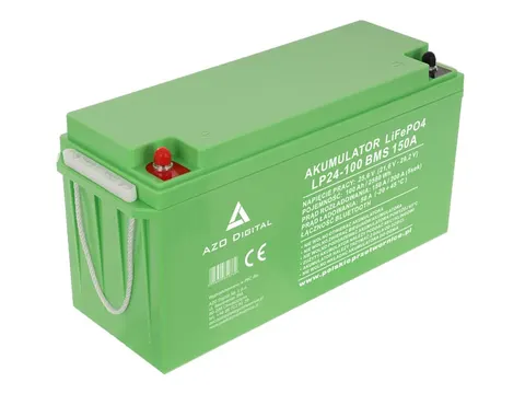 Akumulator LiFePO4 24V 100Ah LP24-100 - Bluetooth + mata grzewcza