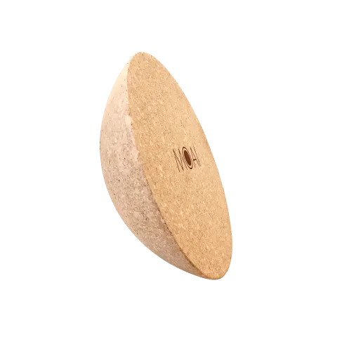 półkula do ćwiczeń z korka MOAI Balance Board Half-Ball