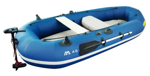 Ponton wędkarski Classic Aqua Marina z silnikiem elektrycznym
