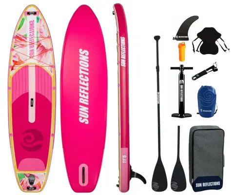 Deska SUP XXL 11.6 Combo Sun Reflections Soft Blush