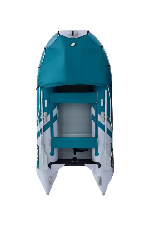 Ponton Gladiator Classic C330 AD morski - biały + markiza i torby