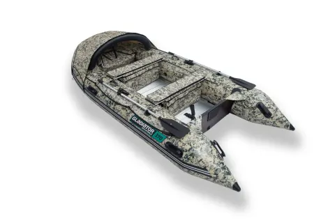 Ponton Gladiator Active C370 AL Camo Digital + markiza i torby