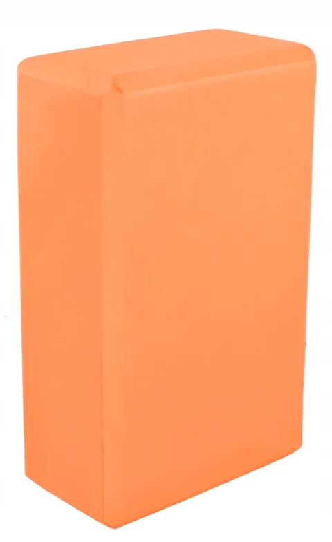 Kostka do jogi Premium pomarańczowa