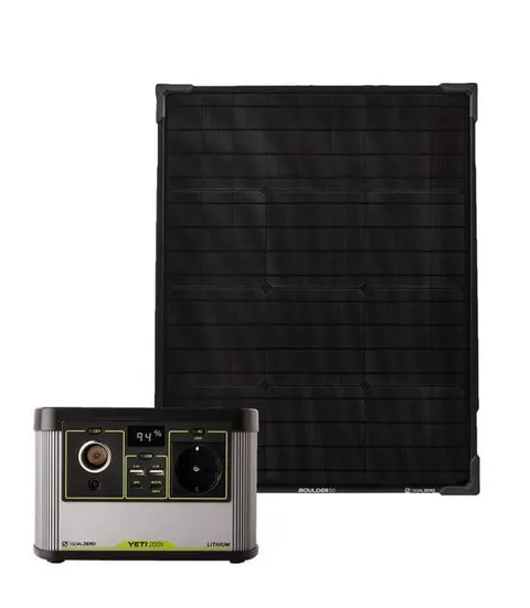 Goal Zero - zestaw solarny Yeti 200X + panel 50W Boulder