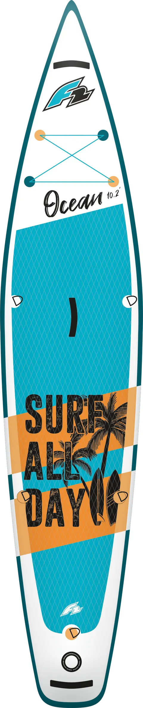 Deska SUP F2 dziecięca Ocean Kid 10.2
