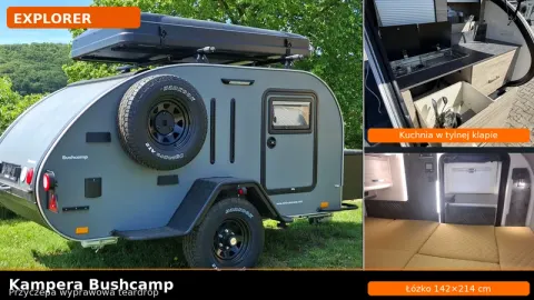 Przyczepa wyprawowa Kampera Bushcamp Explorer 2025