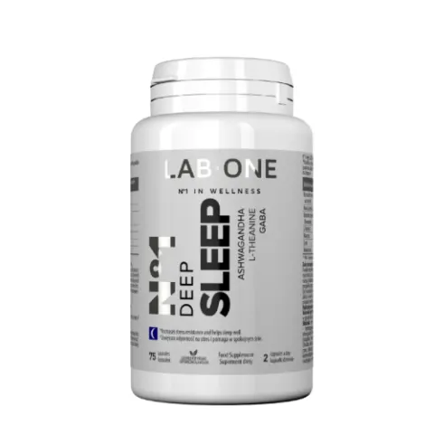 LAB ONE Deep Sleep na lepszy sen 75 kapsułek