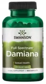 Liść Damiana Leaves 510mg 100 kapsułek SWANSON