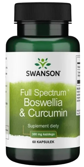 SWANSON Full Spectrum Boswellia and Curcumin (60 kaps.)