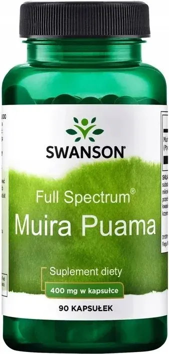 Muira Puama 400mg, 90kaps. ( Swanson )
