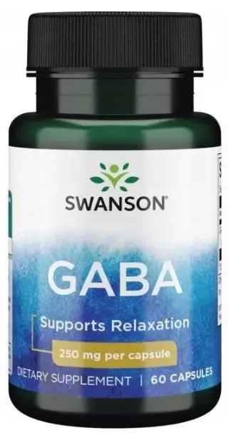 GABA 250 mg 60 kaps. Swanson