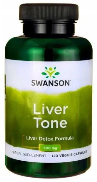 SWANSON Liver tone - liver detox formula (120 kaps.)