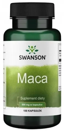 SWANSON - Maca 500mg - 100 kaps
