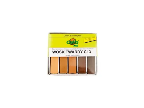 CleHo C13 Wosk retuszujący twardy seria 2 - 5 sztabek