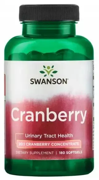 Żurawina Cranberry 180 kapsułek SWANSON