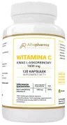 Witamina C 1000mg Kwas L-Askorbinowy - Altopharma - 120 Kapsułek