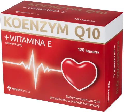 Xenico Koenzym Q10 + witamina E 120 kapsułek