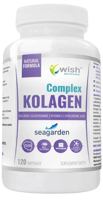 Wish Pharmaceutical - KOLAGEN COMPLEX 120 KAPSUŁEK