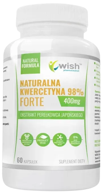 Wish Pharmaceutical - Kwercetyna 60 kapsułek