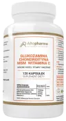 GLUKOZAMINA CHONDROITYNA MSM WITAMINA C STAWY - Altopharma - 120 kapsułek