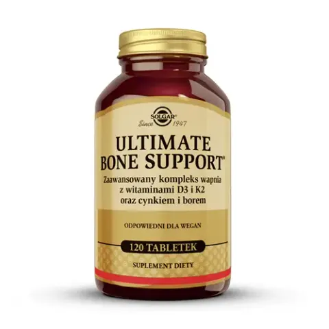 Solgar Ultimate Bone Support 120 tabletek – Kości Stawy Minerały