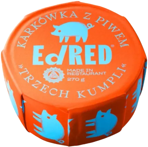 EdRed Karkówka z Piwem od Trzech Kumpli – Obiad Białko Gotowy Posiłek