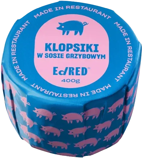 EdRed Klopsiki w Sosie Grzybowym – Obiad Białko Gotowy Posiłek