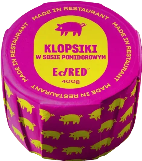 EdRed Klopsiki w Sosie Pomidorowym – Obiad Białko Gotowy Posiłek