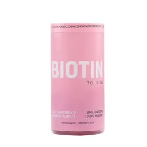 Noble Health Biotyna w żelkach dla dorosłych 180 g