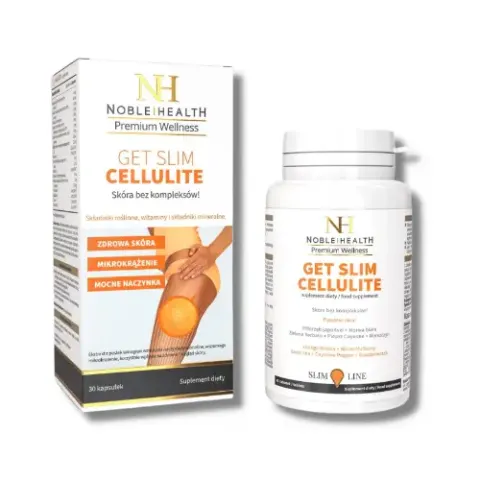 Noble Health Get Slim Cellulite 30 kapsułek suplement na cellulit