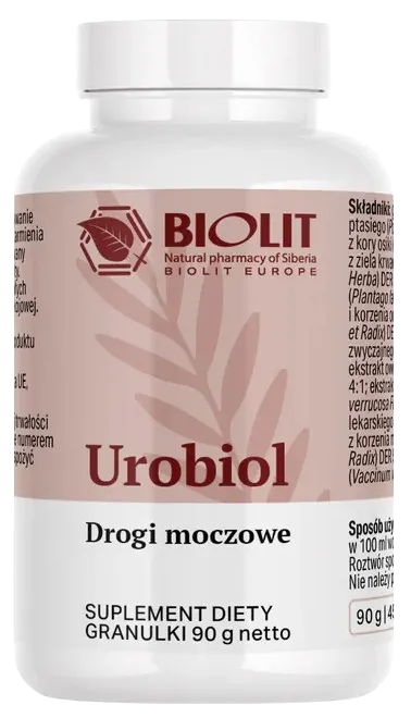 Biolit Urobiol 90g - Drogi Moczowe Cholesterol