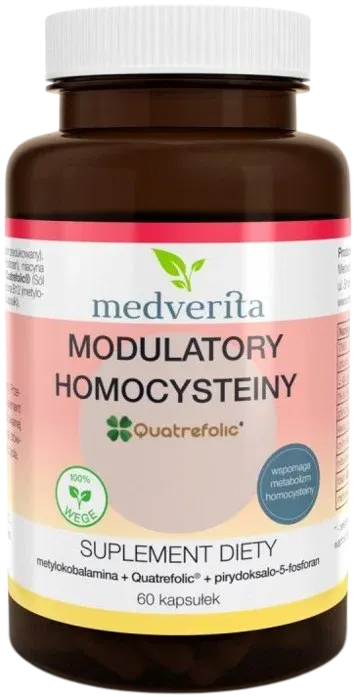 Medverita Modulatory Homocysteiny 60 kapsułek - Układ Nerwowy Odporność