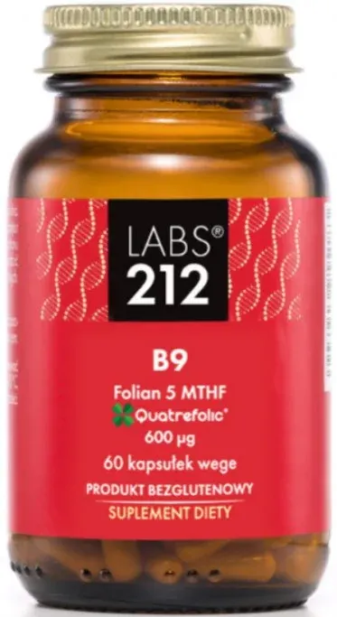 LABS212 B9 Folian 5-MTHF (60 kaps.)