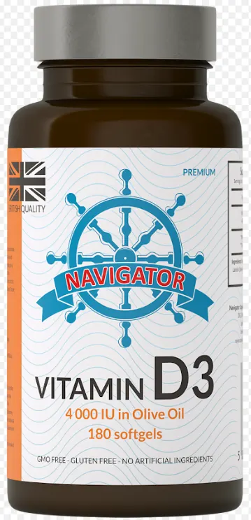 Navigator Witamina D3 4000 IU 180 kapsułek