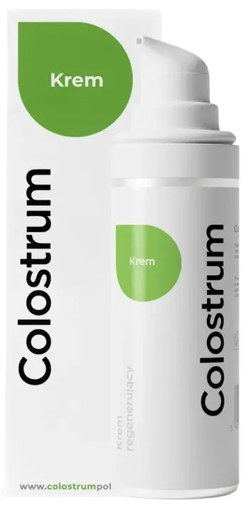 Colostrum Krem 50ml - Elastyczność Ochrona Odżywienie Skóry