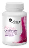Magnez Chelatowany 650 mg + B6 (P-5-P) 100 kapsułek - Aliness