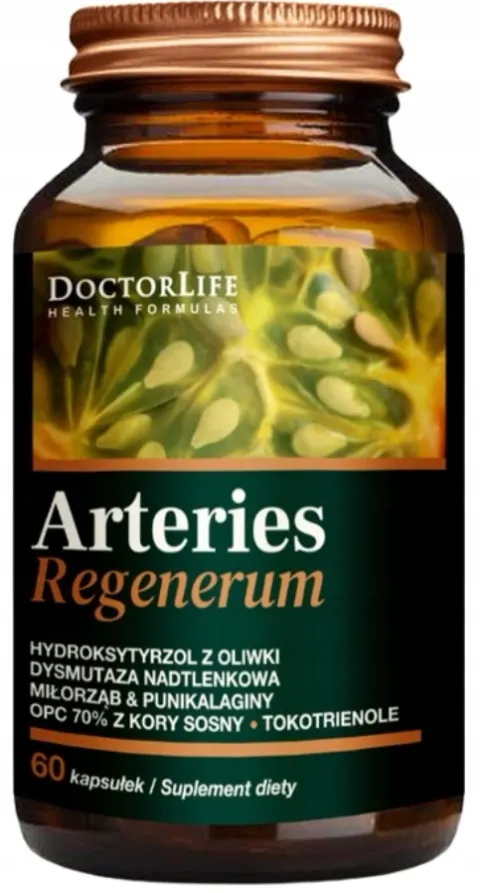 Doctor Life Arteries Regenerum & K2 suplement diety 60 kapsułek