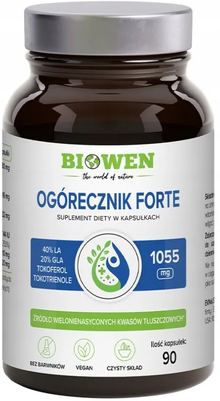 Biowen - Ogórecznik Forte - 90 kaps.