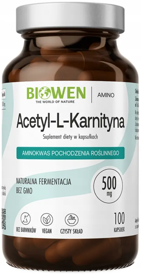Biowen - Acetyl-L-Karnityna 100 kaps.