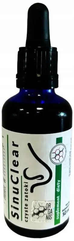 ORGANIS Wyciąg Sinuclear 50 ml – Zatoki Nos Oddychanie