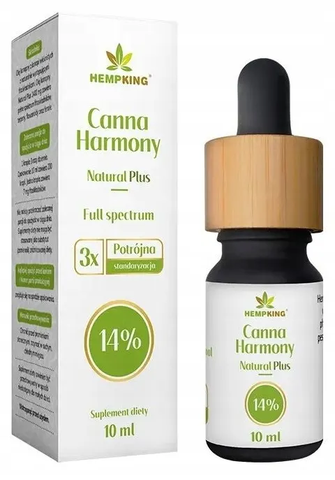 Biowen Canna Harmony 14% 10 ml – CBD CBG Relaks Wyciszenie