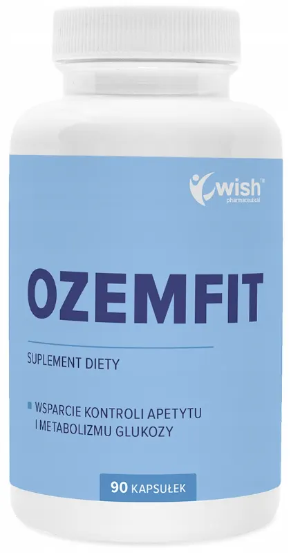 Wish OZEMFIT 90 kapsułek - Odchudzanie Morwa Gurmar Apetyt Glukoza Metabolizm