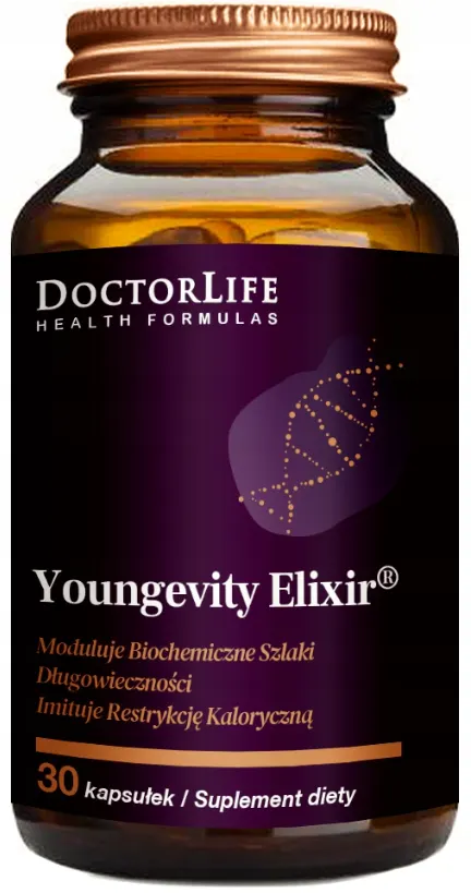 Doctor Life Youngevity Elixir 30 kapsułek Starzenie się