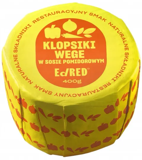 EdRed Klopsiki vege w sosie pomidorowym Danie gotowe Pyszne