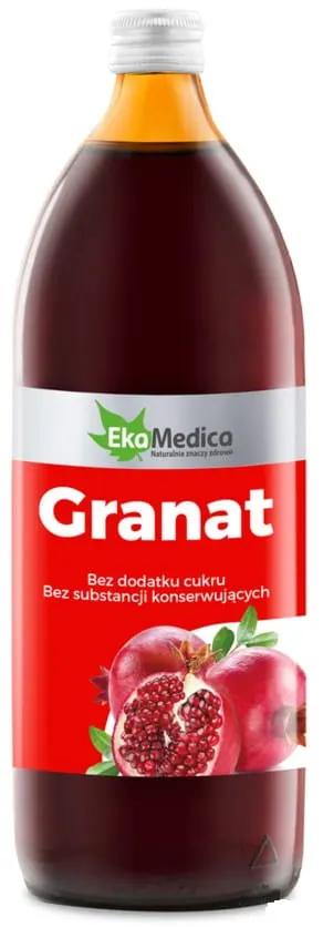 Sok Granat Suplement Diety 1L - EkaMedica
