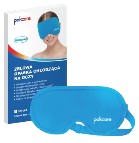 Opaska Żelowa Chłodząco-Grzejąca na Oczy