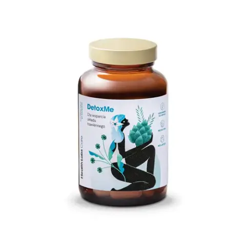Health Labs DetoxMe suplement diety na wątrobę i trawienie 90 kapsułek