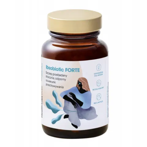 Health Labs Care Ibsobiotic FORTE 30 kapsułek Mikroflora Jelita